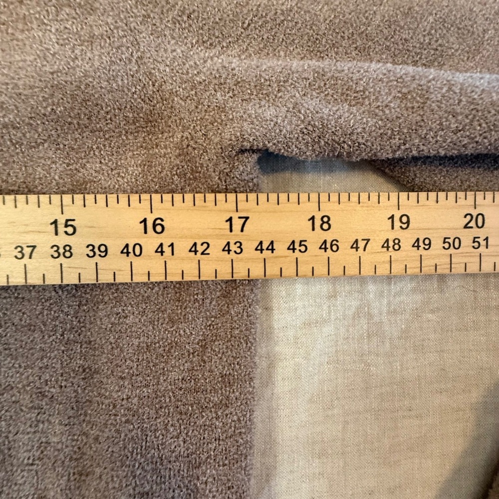 Barefoot Dreams Cardigan‎ Women Medium Taupe Excellent CozyChic Ultra Lite Open - Picture 6 of 11